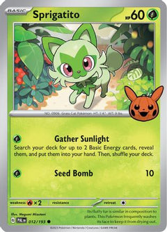 Sprigatito (012/193) [Trick or Trade 2024]-1