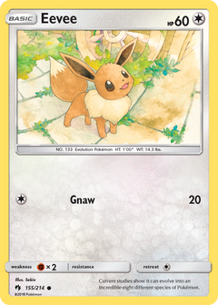 Eevee (155/214) [Sun & Moon: Lost Thunder]-1