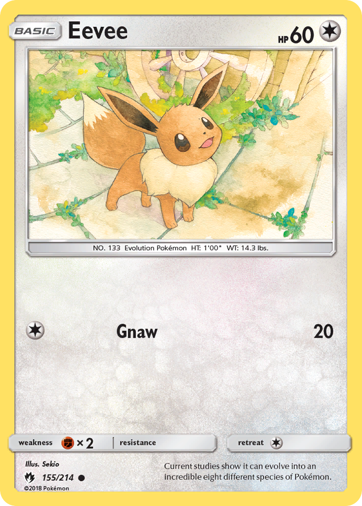 Eevee (155/214) [Sun & Moon: Lost Thunder]-1