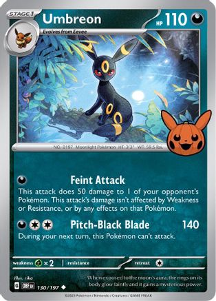 Umbreon (130/197) [Trick or Trade 2024]-1