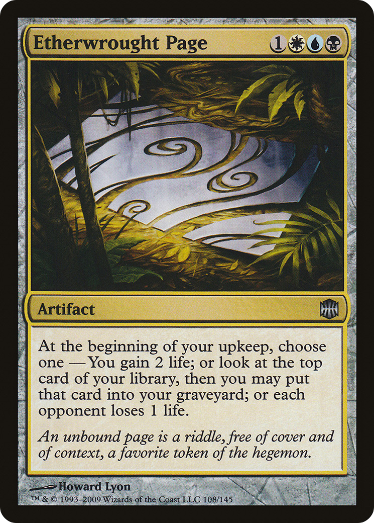 Etherwrought Page [Alara Reborn]-1