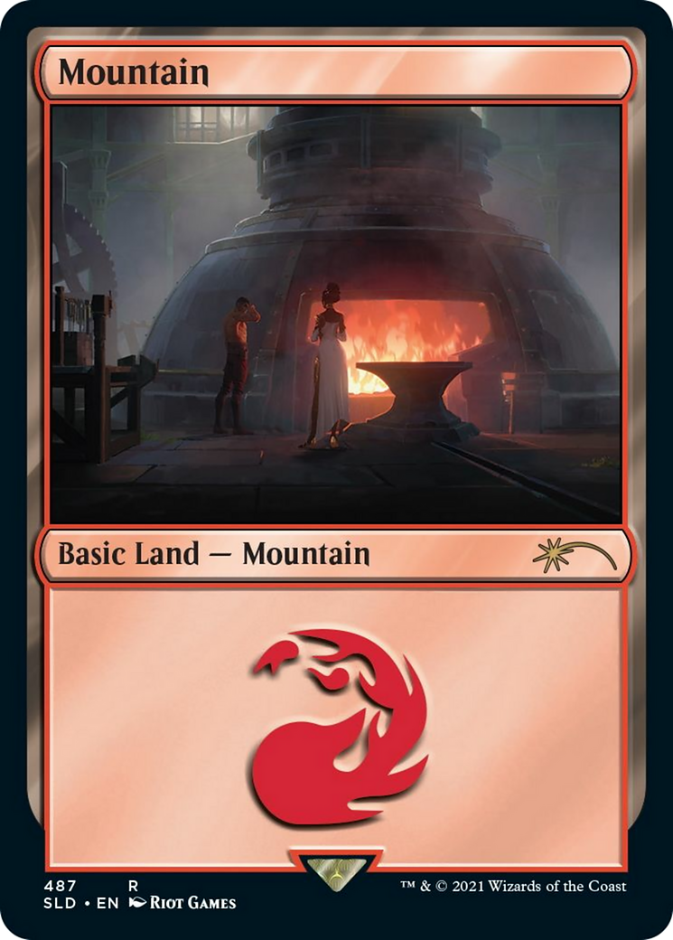 Mountain (487) [Secret Lair Drop Series]-1
