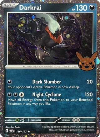 Darkrai (136/197) (Cosmos Holo) [Trick or Trade 2024]-1
