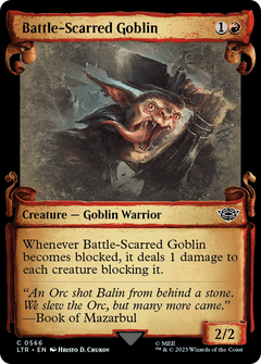 Battle-Scarred Goblin [The Lord of the Rings: Tales of Middle-Earth Showcase Scrolls]-1