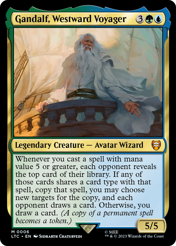 Gandalf, Westward Voyager [The Lord of the Rings: Tales of Middle-Earth Commander]-1