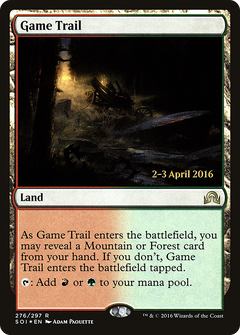 Game Trail [Shadows over Innistrad Prerelease Promos]-1