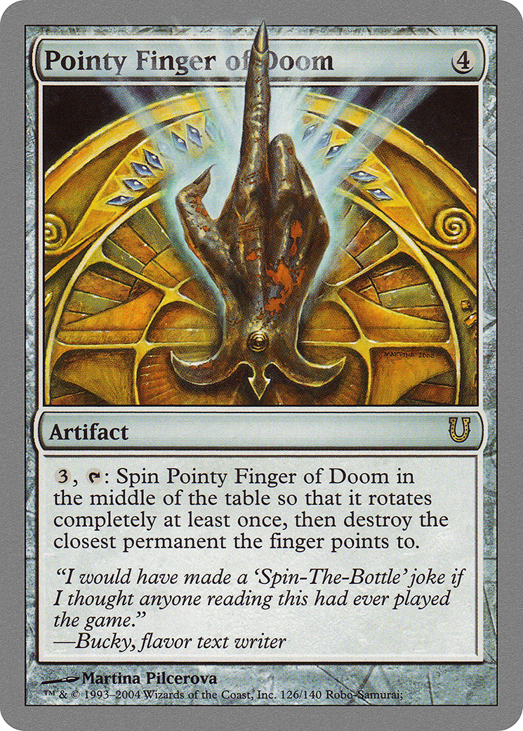 Pointy Finger of Doom [Unhinged]-1