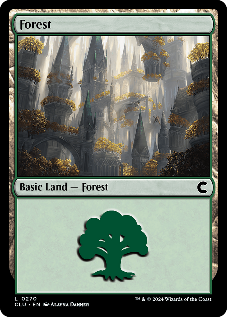 Forest (0270) [Ravnica: Clue Edition]-1