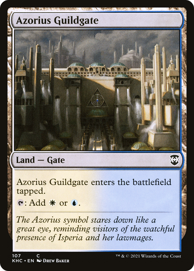 Azorius Guildgate [Kaldheim Commander]-1