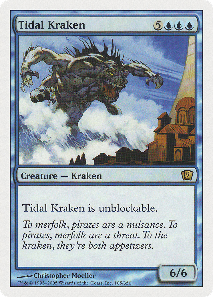 Tidal Kraken (9ED-105) - 9th Edition-1
