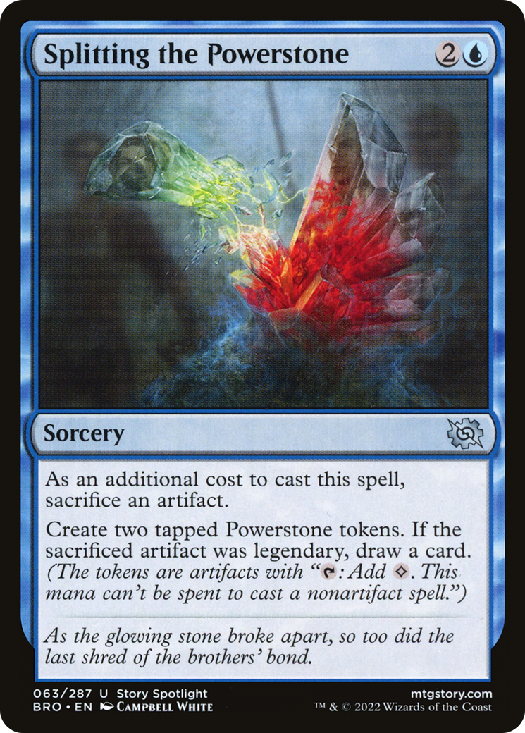 Splitting the Powerstone [The Brothers' War]-1