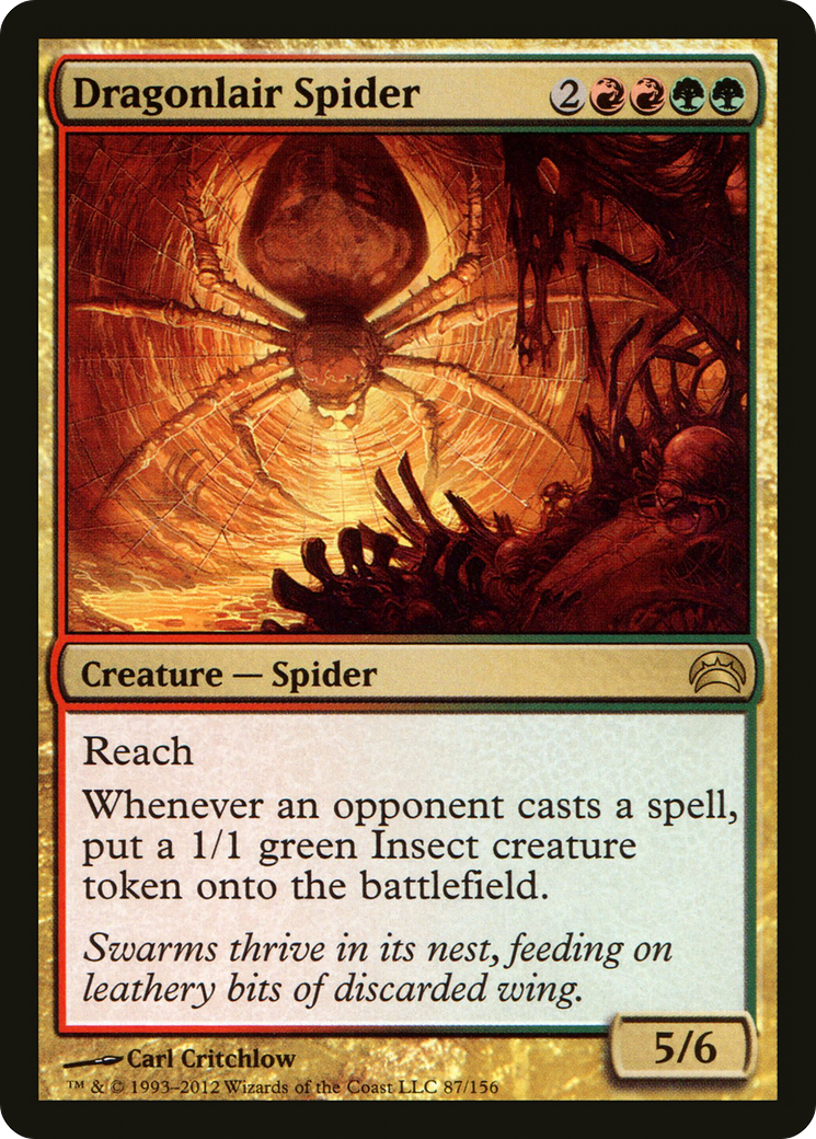 Dragonlair Spider (PC2-087) - Planechase 2012-1