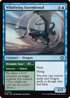 Whirlwing Stormbrood (TDM-234) - Tarkir: Dragonstorm Foil-1