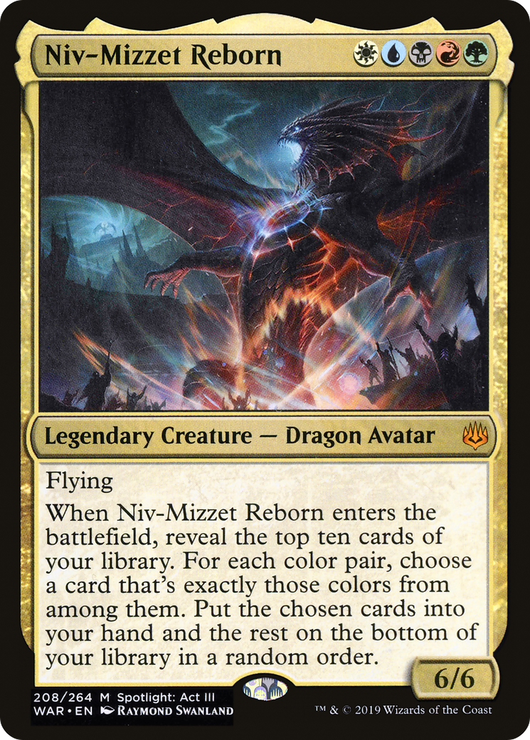 Niv-Mizzet Reborn [War of the Spark]-1