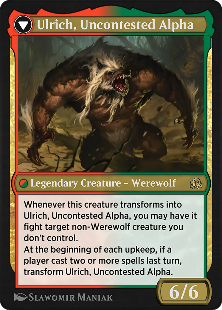Ulrich of the Krallenhorde // Ulrich, Uncontested Alpha (SIR-246) - Shadows over Innistrad Remastered-2