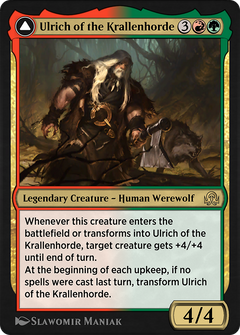 Ulrich of the Krallenhorde // Ulrich, Uncontested Alpha (SIR-246) - Shadows over Innistrad Remastered-3