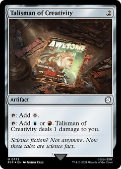 Talisman of Creativity (Surge Foil) [Fallout]-1