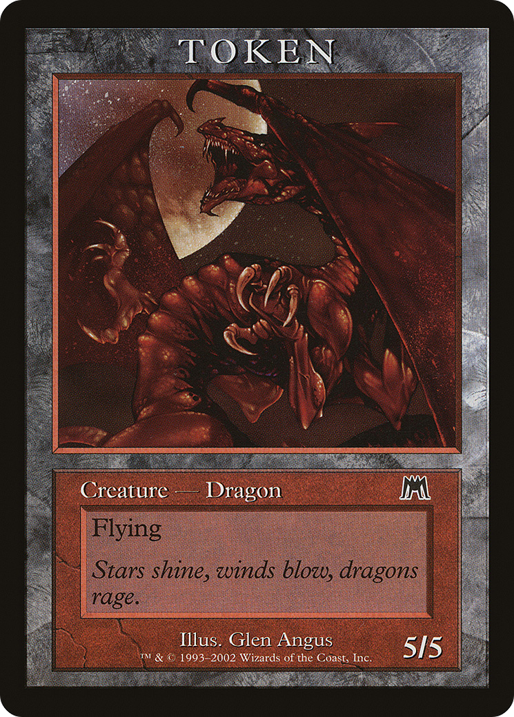 Dragon Token [Magic Player Rewards 2002]-1