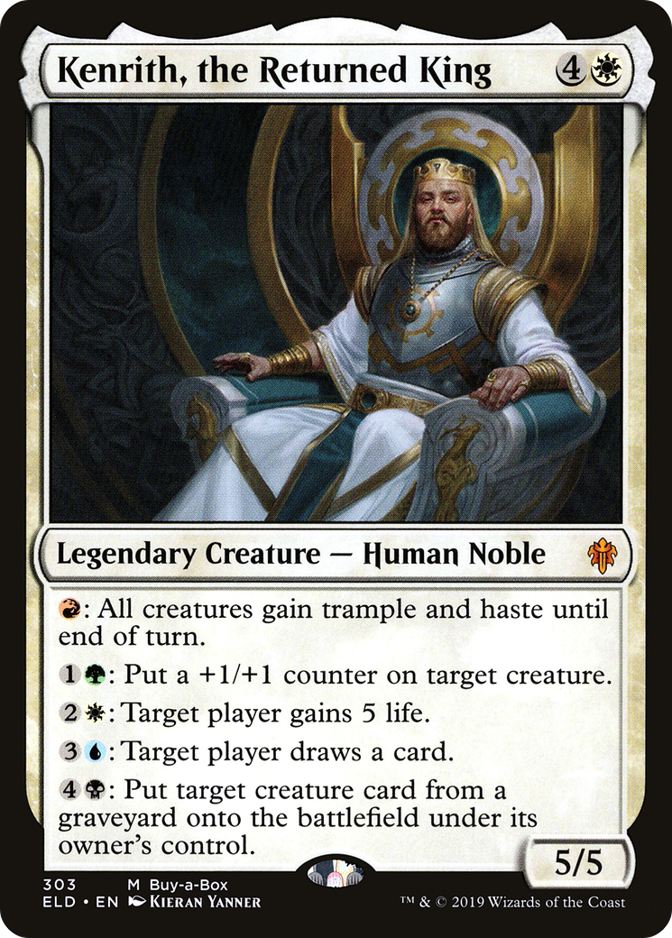 Kenrith, the Returned King (Buy-A-Box) [Throne of Eldraine Promos]-1