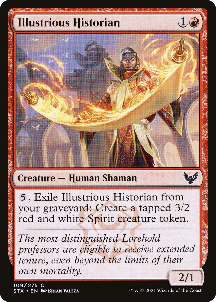 Illustrious Historian [Strixhaven: School of Mages]-1