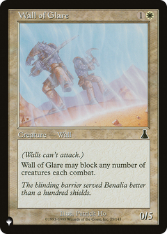 Wall of Glare (LIST-25/143) - The List-1
