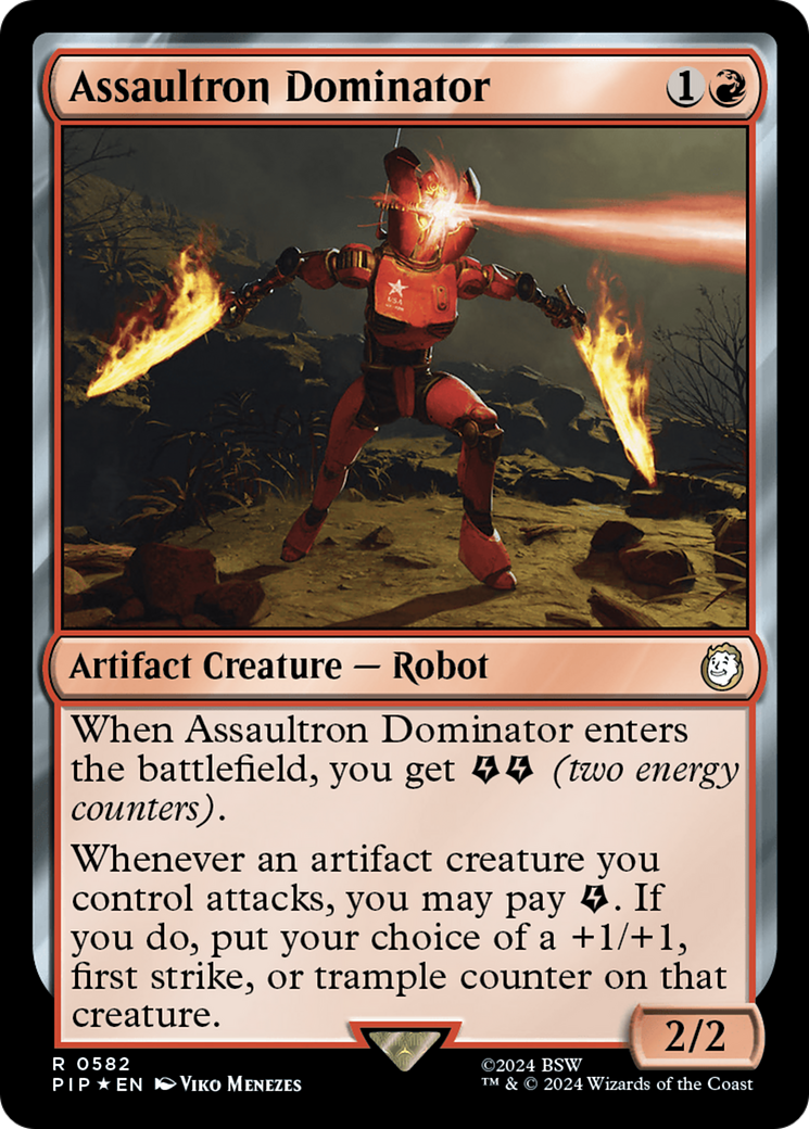Assaultron Dominator (Surge Foil) [Fallout]-1