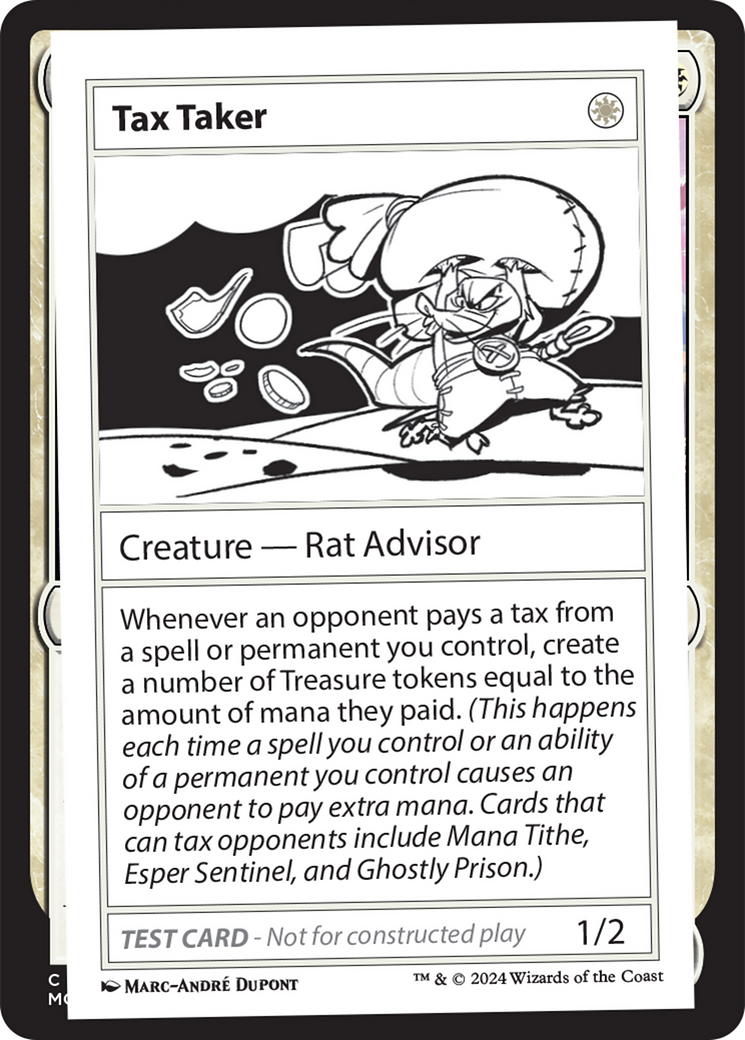 Tax Taker [Mystery Booster 2 Playtest Cards]-1