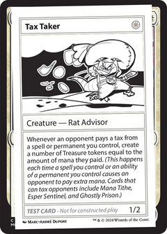 Tax Taker [Mystery Booster 2 Playtest Cards]-1