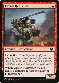 Orcish Hellraiser [Modern Horizons]-1