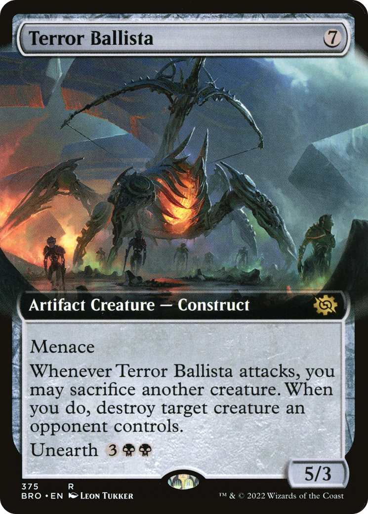 Terror Ballista (Extended Art) [The Brothers' War]-1