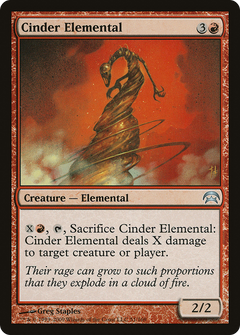 Cinder Elemental [Planechase]-1