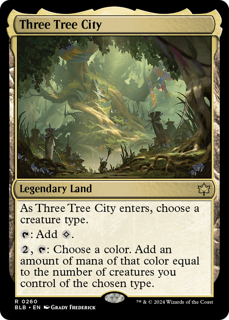 Three Tree City [Bloomburrow]-1