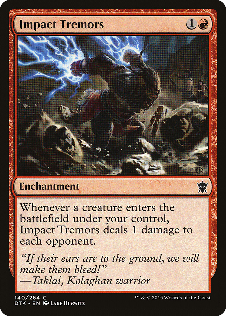 Impact Tremors [Dragons of Tarkir]-1