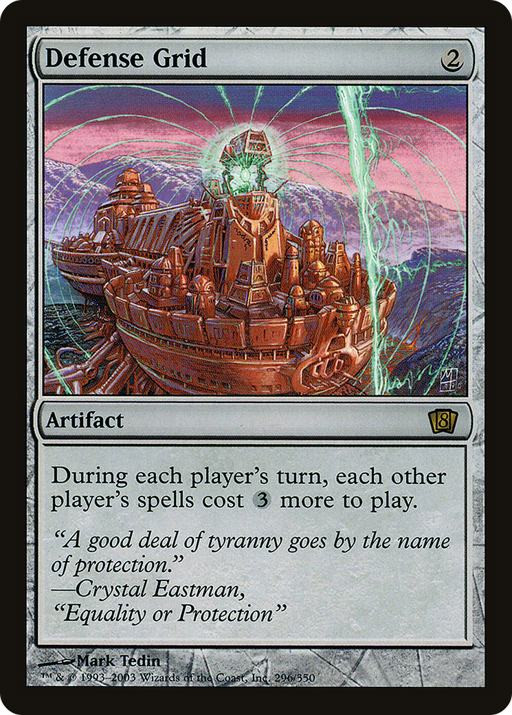 Defense Grid (8ED-296) - 8th Edition Foil-1