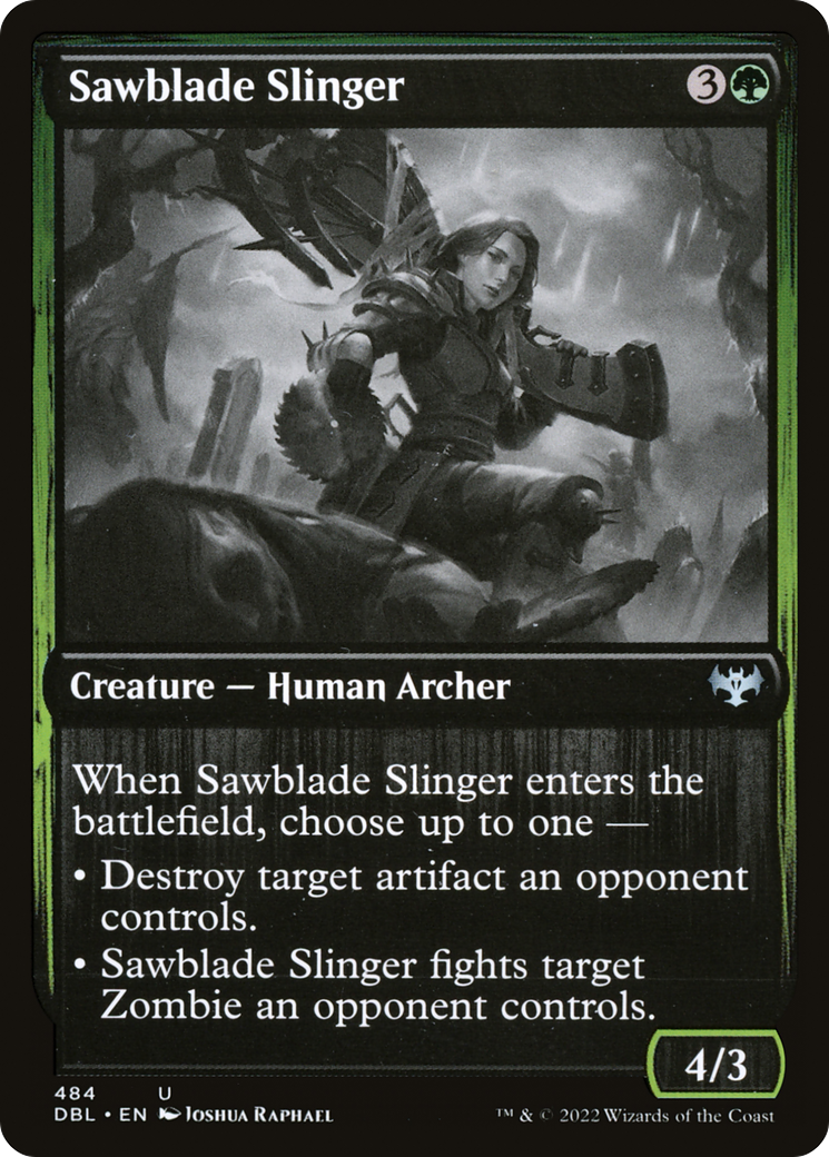 Sawblade Slinger [Innistrad: Double Feature]-1