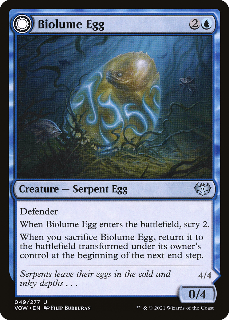 Biolume Egg // Biolume Serpent [Innistrad: Crimson Vow]-4