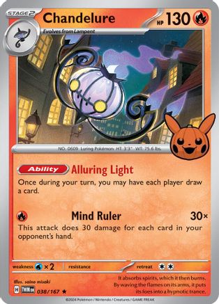 Chandelure (038/167) [Trick or Trade]-1