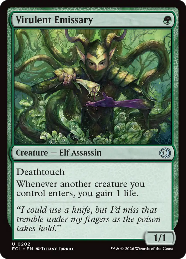 Virulent Emissary [Lorwyn Eclipsed]-1