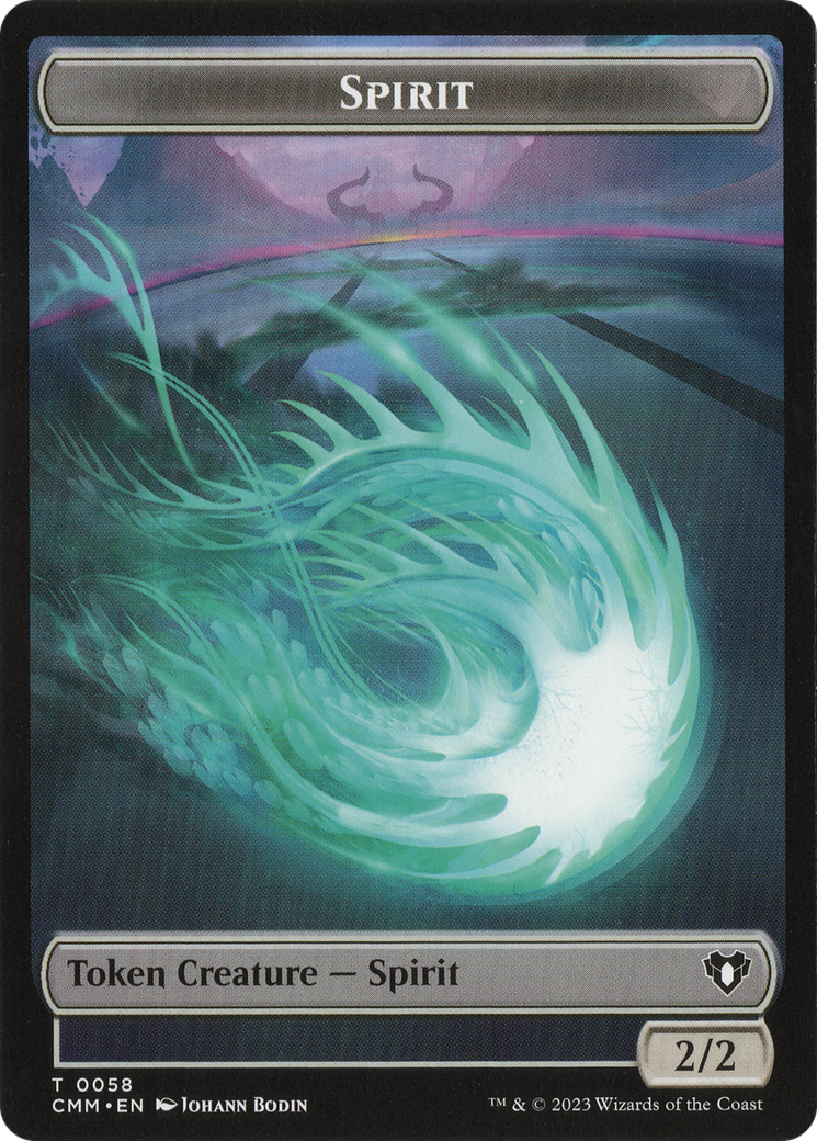 Spirit (TCMM-058) - Commander Masters Tokens Foil-1