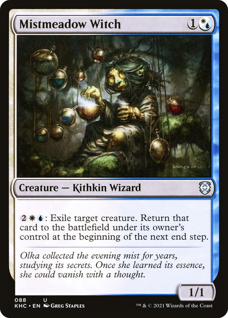Mistmeadow Witch [Kaldheim Commander]-1