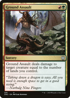 Ground Assault [Zendikar Rising Commander]-1