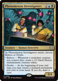 Phenomenon Investigators [Duskmourn: House of Horror Commander]-1
