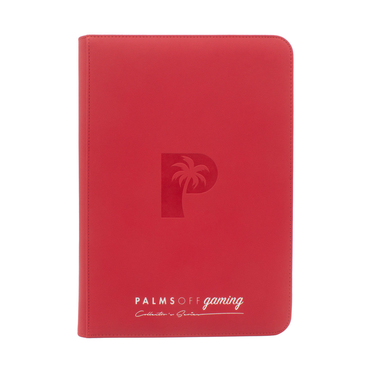 Collector's Series TOP LOADER Zip Binder Red - CLEAR (216 Capacity)-1