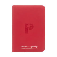 Collector's Series TOP LOADER Zip Binder Red - CLEAR (216 Capacity)-1