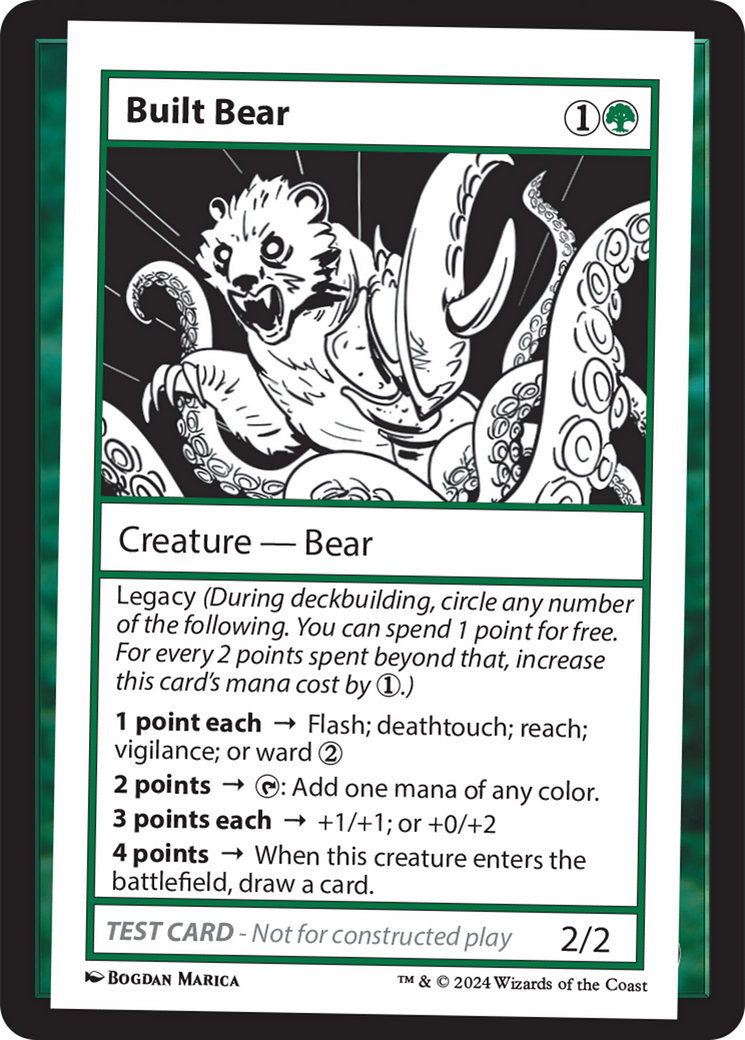 Built Bear [Mystery Booster 2 Playtest Cards]-1