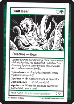 Built Bear [Mystery Booster 2 Playtest Cards]-1