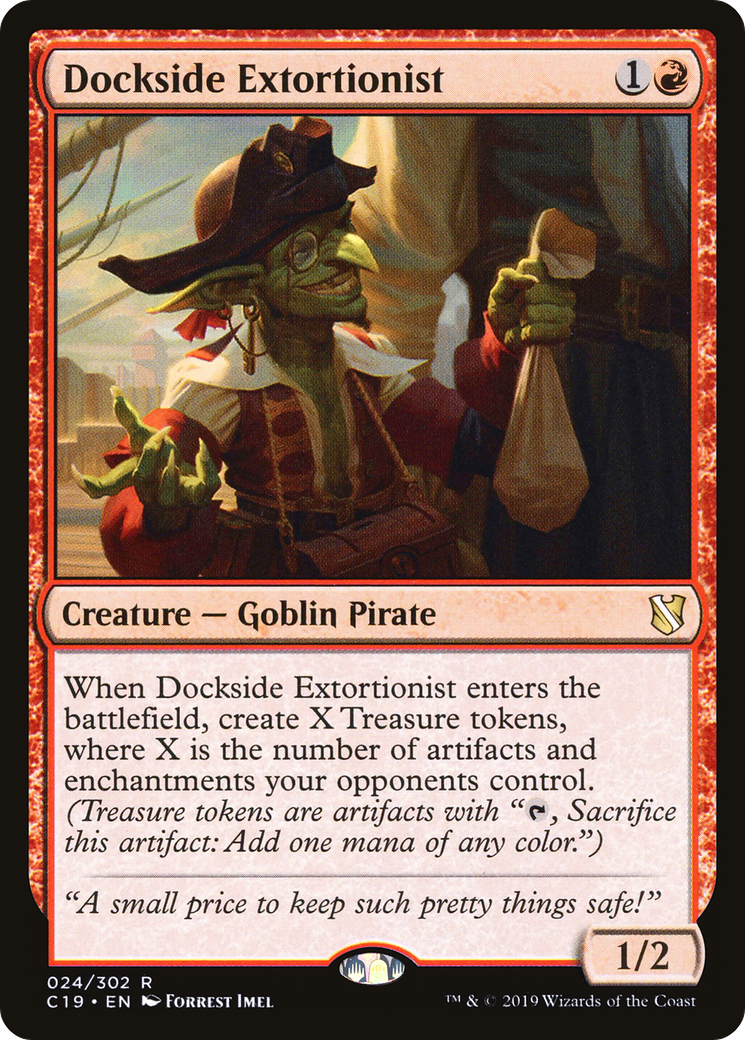 Dockside Extortionist [Commander 2019]-1