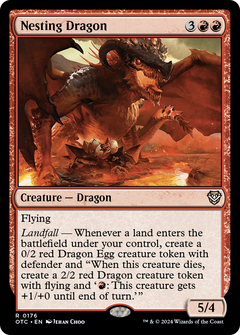 Nesting Dragon [Outlaws of Thunder Junction Commander]-1