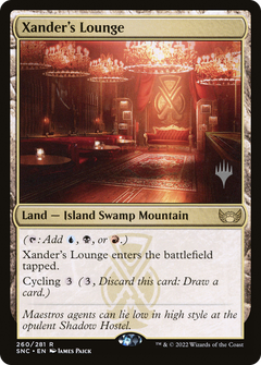 Xander's Lounge (PPSNC-260) - Streets of New Capenna Promos Foil-1
