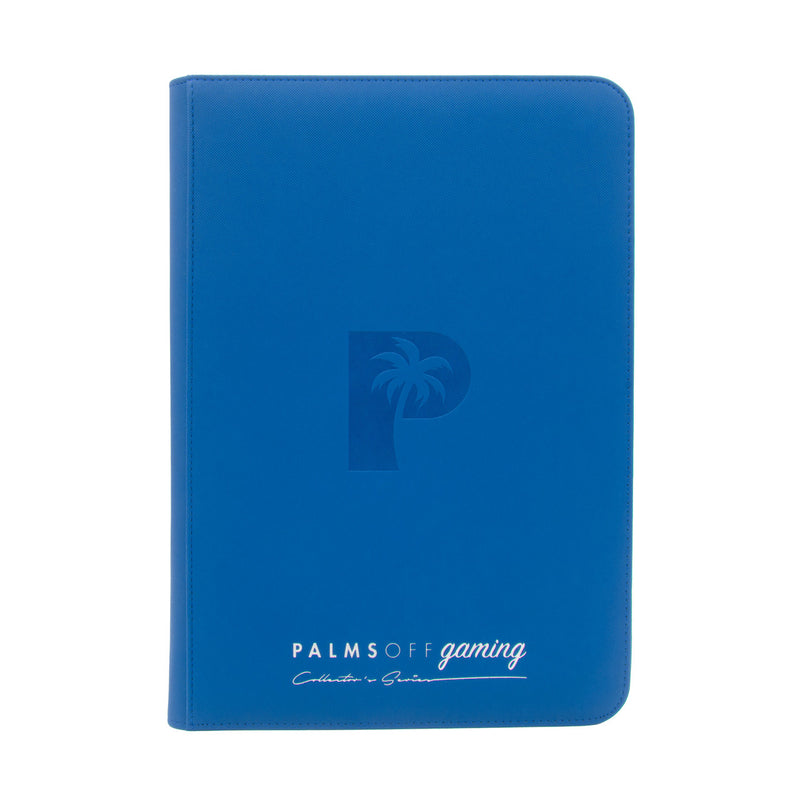 Collector's Series TOP LOADER Zip Binder Blue - CLEAR (216 Capacity)-1